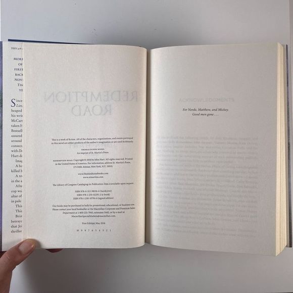 2/$30 -  Redemption Road by John Hart - Picture 7 of 14